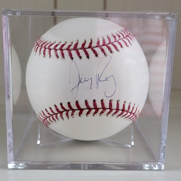 MLB Other - Jerry Remy Autographed MLB Baseball with case